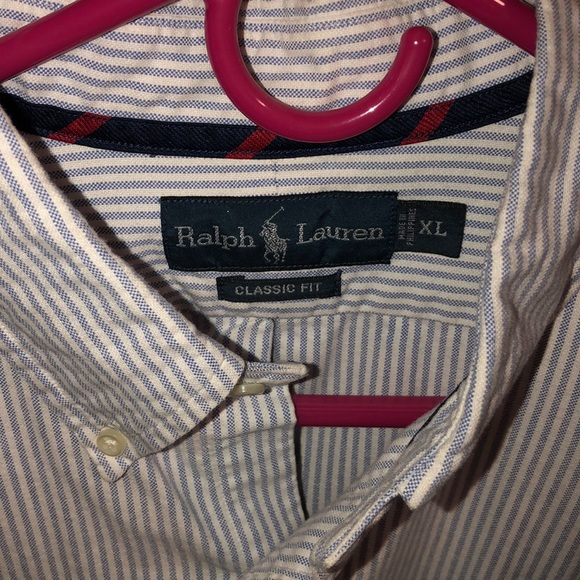 Men’s Polo Long sleeve button down - Picture 3 of 5